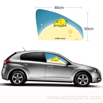 Newest colorful magnetic 4 layers car shade